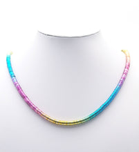 Load image into Gallery viewer, Rainbow Hematite Heishi Beads, 3mm/4mm/6mm hematite beads, sku#S149