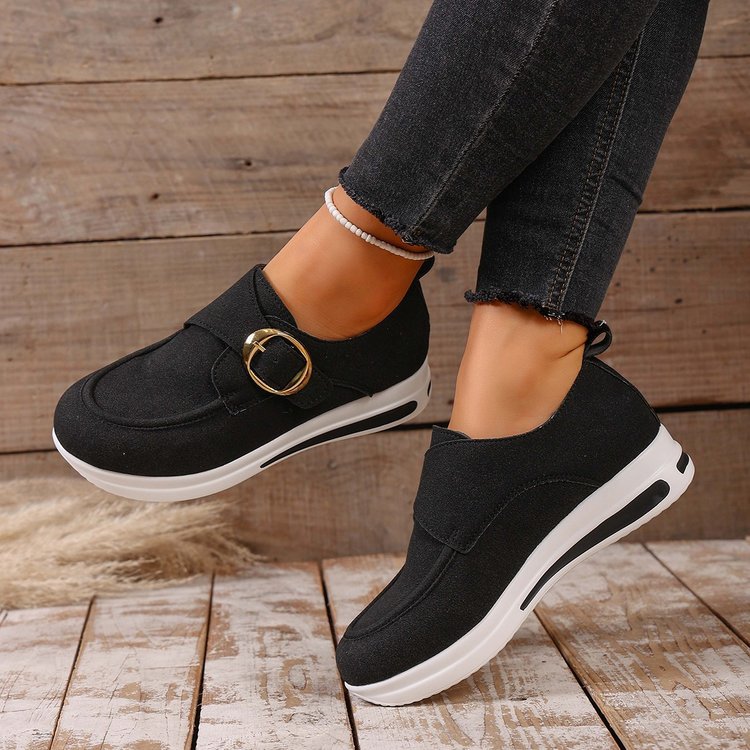 Lace-Up Slip-On Shoes