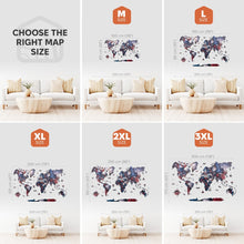 Load image into Gallery viewer, 3D Wooden World Map Alcor