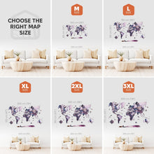 Load image into Gallery viewer, 3D Wooden World Map Sirius