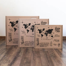 Load image into Gallery viewer, 3D LED / LUMINOUS Wooden World Map 3.0 Mystery