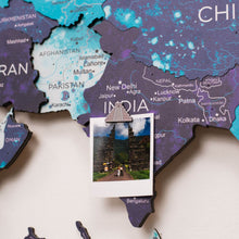 Load image into Gallery viewer, 3D LED / LUMINOUS Wooden World Map 3.0 Ocean