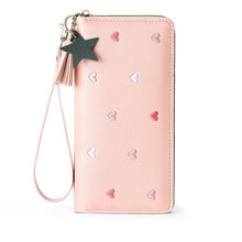 Load image into Gallery viewer, Embroidered Long Wallet