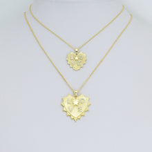 Load image into Gallery viewer, CZ Love Star Heart Charm Pendant, Sku#LX792