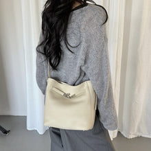 Load image into Gallery viewer, Women's Full-Grain Cowhide Crossbody Shoulder Bag | High-Capacity Urban Minimalist