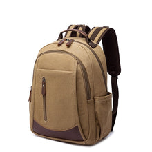 Load image into Gallery viewer, Men's Large Capacity Canvas Backpack | Breathable Travel &amp; Everyday Bag