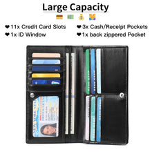 Load image into Gallery viewer, GOIACII Anti-Scanning Womens Long Wallet Ultra-Thin European And American Style Minimalist