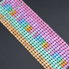 Load image into Gallery viewer, 8x12mm Rainbow Selenite Smooth Barrel Beads, Sku#U2012