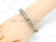 Load image into Gallery viewer, Light Yellow Jasper Stretchy Bracelet, EF82