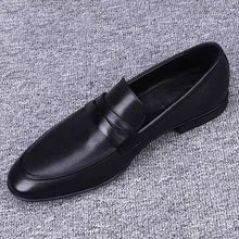Load image into Gallery viewer, Men's Casual Breathable PU Leather Loafers | Soft Sole Round Toe Slip-On Shoes
