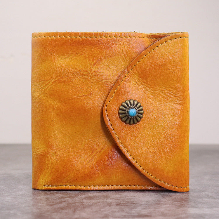 Premium Genuine Leather Multi-Functional Coin Purse Wallet for Women