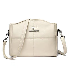 Load image into Gallery viewer, Women's Genuine Leather Embroidered Crossbody Bag – Large Capacity Shoulder Bag