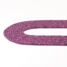 Load image into Gallery viewer, 2x3mm Pink Tourmaline Faceted Rondelle Beads, Sku#U1704