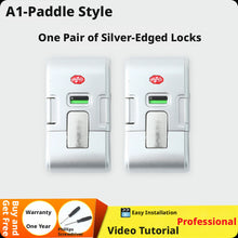 Load image into Gallery viewer, Luggage locker-paddle model-silver-1 piece