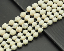Load image into Gallery viewer, Double Point Ivory Jade Beads, Sku#U1304