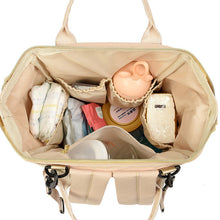 Load image into Gallery viewer, Portable High Capacity Maternity Backpack – Waterproof Oxford Cloth Baby Bag