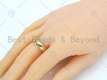 Load image into Gallery viewer, CZ Band Adjustable Ring, Sku#X211