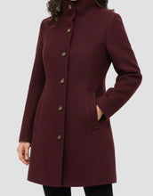 Load image into Gallery viewer, Womens Autumn Winter New Arrival Fashionable Casual Stand-Up Collar Coat