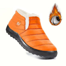 Load image into Gallery viewer, Warm Padded Slip-On Ankle Boots