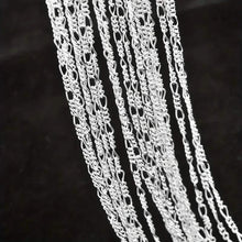 Load image into Gallery viewer, Exquisite Copper Necklace Chain, 16–30in Adjustable, 925 Silver Plated
