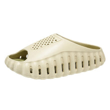 Load image into Gallery viewer, Two-Tone Couples Slide Sandals with Massage Outsole - Unisex EVA Slides