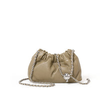 Load image into Gallery viewer, Genuine Leather Bucket Shoulder &amp; Crossbody Bag – Elephant Gray | Sarah Express