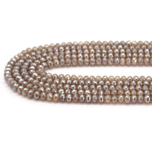 Load image into Gallery viewer, Mystic Brown Agate Rondelle Faceted Beads, Sku#UA310