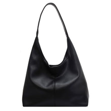 Load image into Gallery viewer, Women's PU Leather Tote Crossbody Shoulder Bag – Everyday Commuter Handbag | Black, Coffee, Brown, Khaki