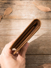 Load image into Gallery viewer, Handmade Full-Grain Cowhide Bifold Wallet