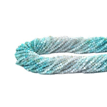 Load image into Gallery viewer, Genuine Amazonite Round Faceted Beads, 2mm, Sku#U1505