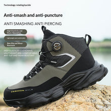 Load image into Gallery viewer, Men's Steel Toe Safety Shoes
