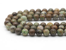 Load image into Gallery viewer, Genuine Green Opal Round Smooth Beads, Sku#U1370