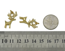 Load image into Gallery viewer, CZ Christmas Reindeer Charm, Sku#F1486