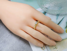 Load image into Gallery viewer, CZ Crown Adjustable Ring, Sku#B143