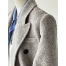 Load image into Gallery viewer, Womens Solid-Color Short Loose-Fit Double-Faced Cashmere Coat