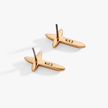 Load image into Gallery viewer, 4:13 Cross Stud Earrings