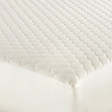 Load image into Gallery viewer, Organic Cotton Quilted Mattress Pad Protector