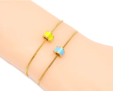 Load image into Gallery viewer, Enamel Heart Spacer Beads, Sku#G432