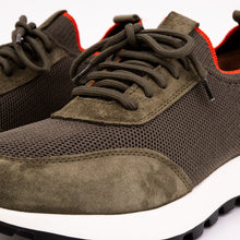Load image into Gallery viewer, The Berlin Green Suede Leather Men Sneaker
