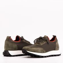 Load image into Gallery viewer, The Berlin Green Suede Leather Men Sneaker