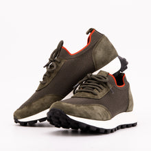 Load image into Gallery viewer, The Berlin Green Suede Leather Men Sneaker