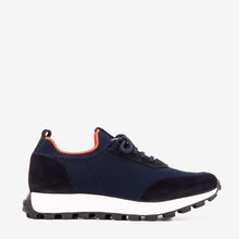 Load image into Gallery viewer, The Berlin Navy Suede Leather Men Sneaker