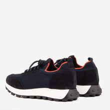 Load image into Gallery viewer, The Berlin Navy Suede Leather Men Sneaker