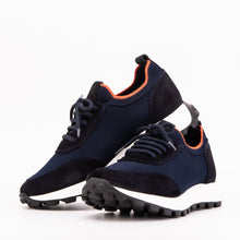 Load image into Gallery viewer, The Berlin Navy Suede Leather Men Sneaker