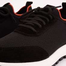 Load image into Gallery viewer, The Berlin Black Suede Leather Men Sneaker