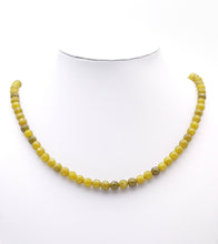 Load image into Gallery viewer, Genuine Olive Jade Round Faceted Beads, Sku#U1433