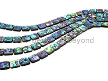 Load image into Gallery viewer, Quality Natural Abalone Flat Square Shell beads,SKU#R7