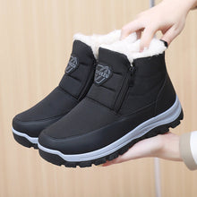 Load image into Gallery viewer, Women's Fleece-Lined Winter Boots - Warm Side-Zip Mid-Calf Boots with Non-Slip Sole