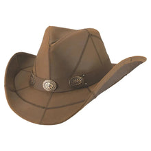 Load image into Gallery viewer, Bullhide Shiloh - Leather Cowboy Hat