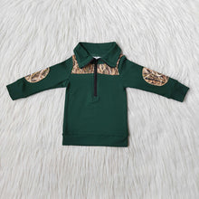 Load image into Gallery viewer, Girl Green Long Pullover